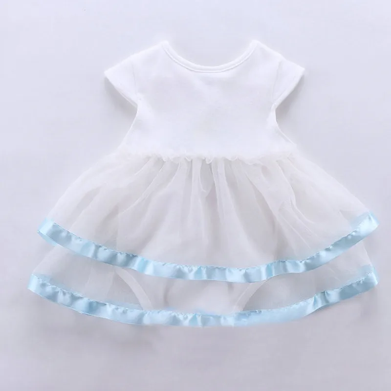 Wholesale Baby Girl Clothes 2017 Summer Baby Clothing Sets Lace Romper Dress + Headband + Shoes 3 Piece Newborn Infant Clothing (9)