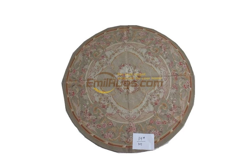 Античный французский ковер редкий Aubusson стиль Реверсивный гостиная в украшении ковер для спальни геометрический Коврик спальня