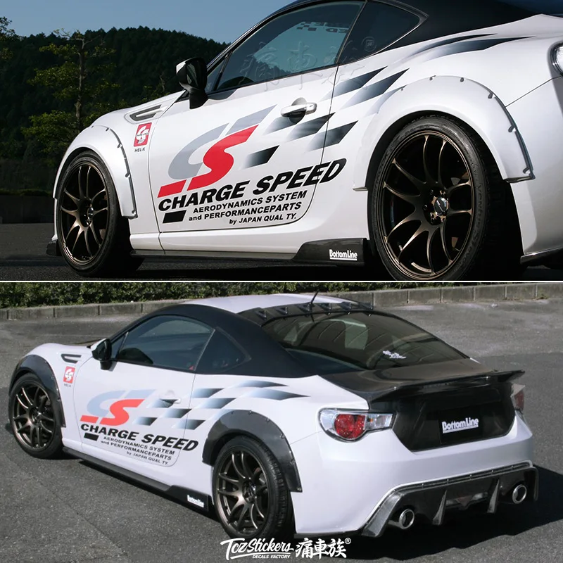 Автомобильные наклейки для Subaru BRZ GT86 гоночный автомобиль Toyota 86 украшение тела