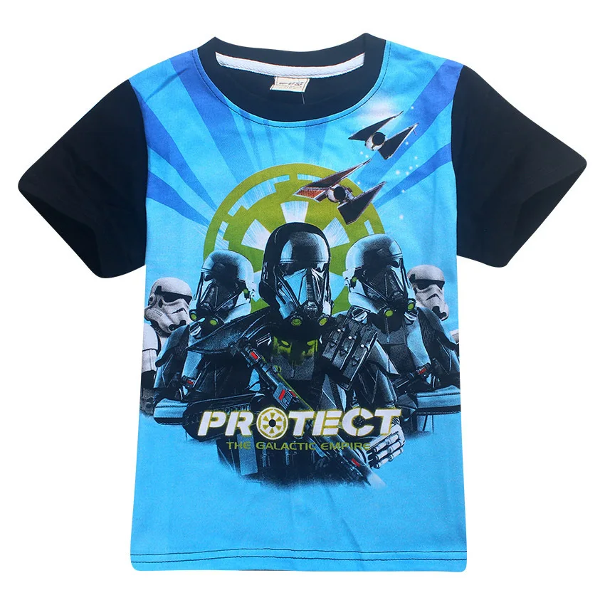Us 638 23 Off2018 Kids Clothes Boys T Shirt Roblox Stardust Ethical Cotton T Shirt Boys Costume Star Wars Rogue One Roupas Infantis Menino In - 