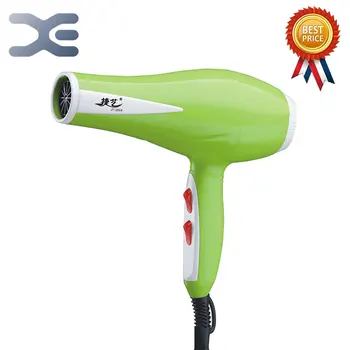 

220V Unfoldable Handle Hot/Cold Air Electric Hair Dryer Household Quick Dry Hair JY-2068 Green