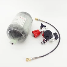 AC520211 мини-резервуар для подводного погружения pcp ВВС/карабина из углеродного волокна Воздушный бак винтовка давление Воздушный бак для компрессора pcp ACECARE