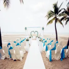 1 шт. " x 108" Атласное кресло Sashs 15x275 см атласные чехлы для стульев банты Свадебная вечеринка, украшения для гостиничный Банкетный стул Декор