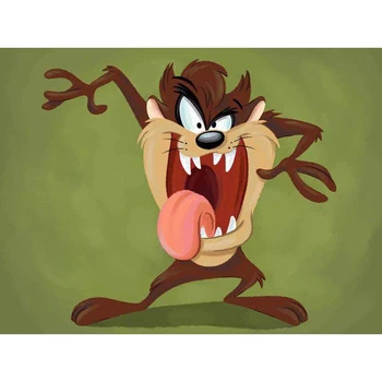 

Full Rhinestone 5D DIY Diamond Painting Fierce Cartoon Cat Embroidery Cross Stitch Mosaic Home Decor Christmas Gift KBL