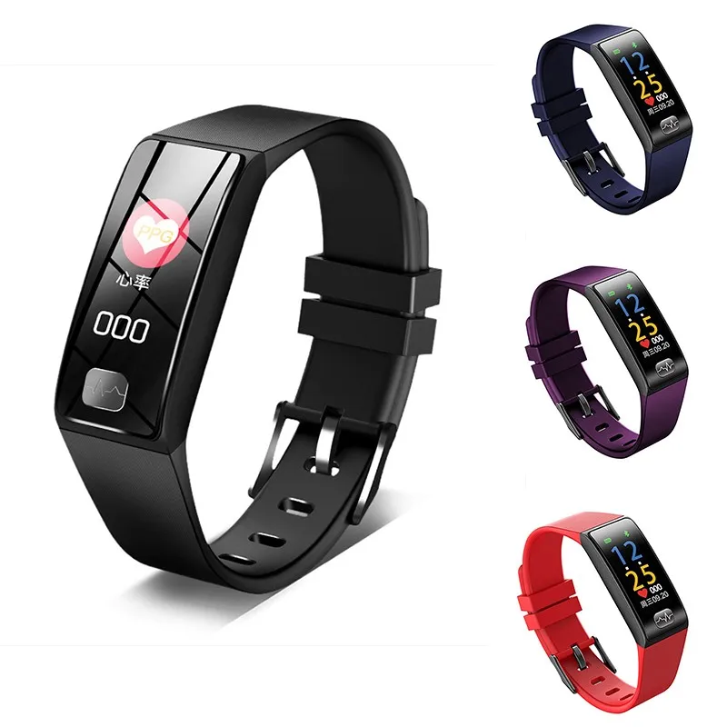

Smart Bracelet H6 Sports Bracelet Bluetooth Connection Color Screen Heart Rate Sensing Steps Long Standby Call Reminder