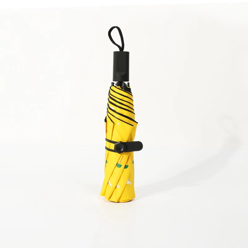 YADA Creative High Quality Cartoon Tree&Polar Bear Umbrella For Women Folding Umbrella Charm Windproof Cute Rain Umbrellas YS658