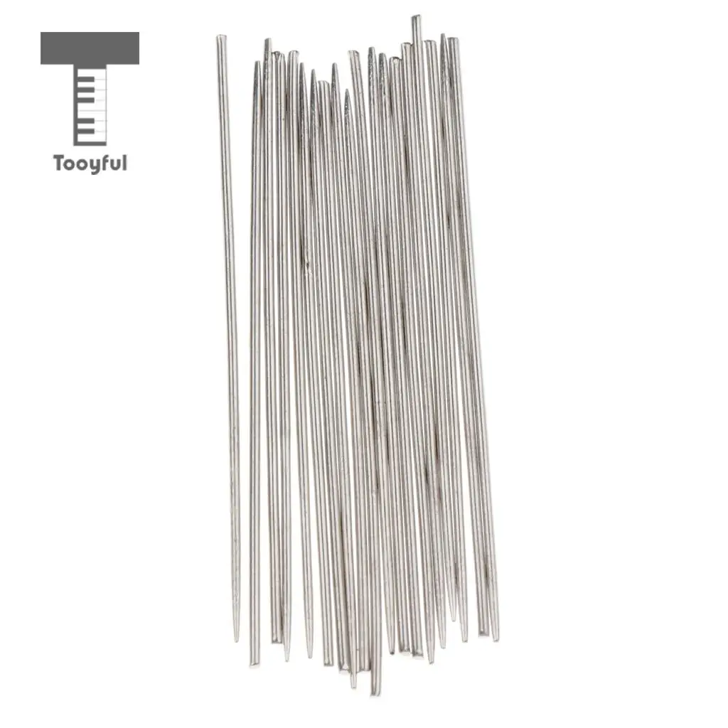 Tooyful 20x Saxophone Flat Springs Tool Woodwind Instrument Reed Needle Repair Tool
