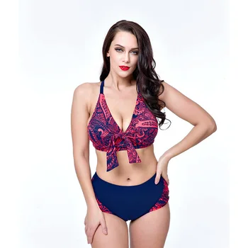 

2019 Bikini Swimwear Swimsuit Women Padded Biquinis Bikini Set New Swimsuit Lady Bathing Suit Female Plus Size Beachwear