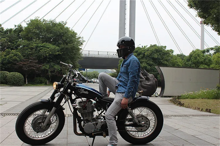 Японский бренд TT CO Томпсон 3/4 винтажный мотоциклетный шлем в стиле ретро из стекловолокна ретро с открытым лицом мотоциклетный шлем в форме черепа Da Motocicleta