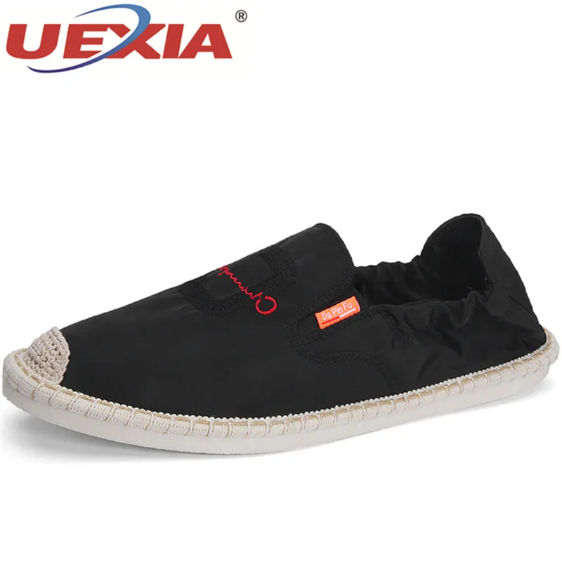 

UEXIA Shoes Men Loafers Leather Soft Moccasins High Quality Autumn 2019 Leather Shoes Men Casual Driving Shoes Flats Breathable