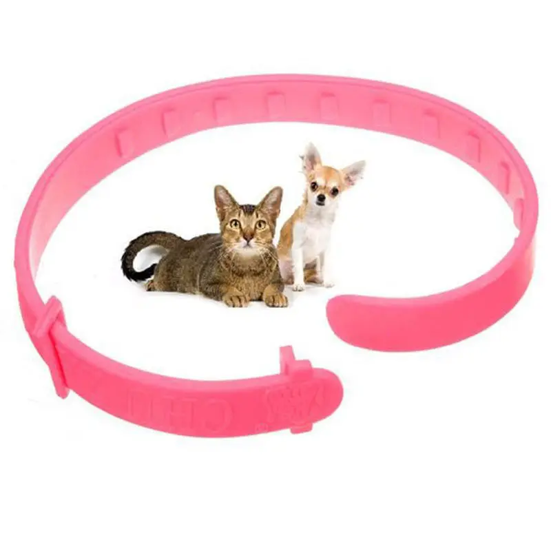 

Adjustable Pet Cat Dog Collar Protection Neck Ring Flea Tick Mite Louse Remedy