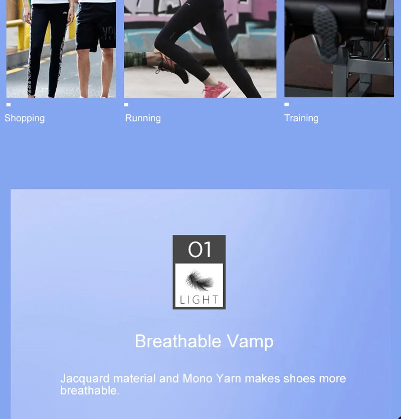 Li-Ning/женские кроссовки для бега; светильник; спортивная обувь с подкладкой; дышащие кроссовки для фитнеса; ARBN006 XYP671