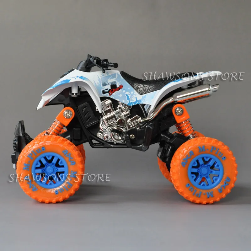 

1:12 Scale Diecast Motorcycle Model Toys Pull Back ATV Miniature Replica