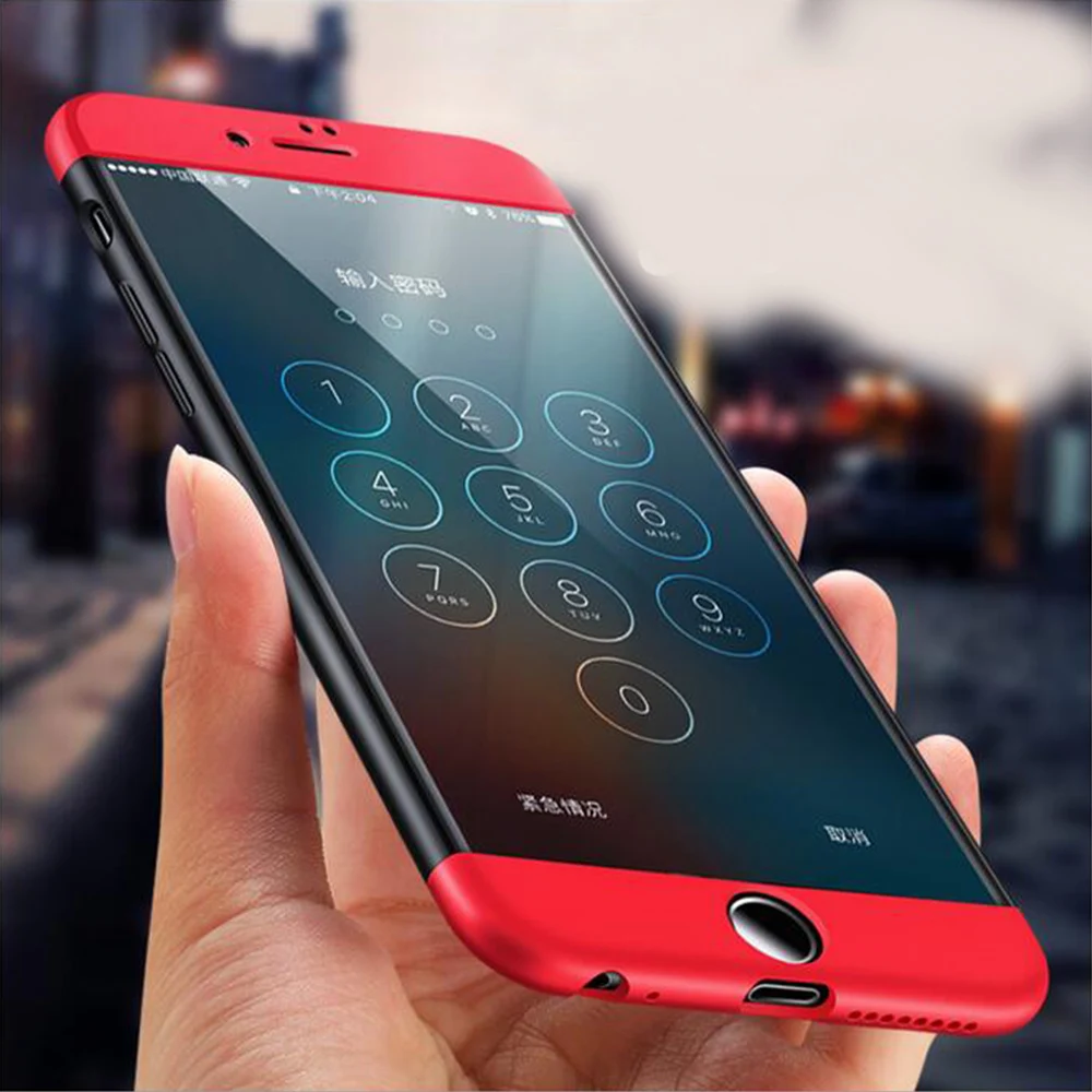 Чехол Funda для iphone 6 чехол S Etui iPhone6 роскошный модный с защитой 360 градусов полностью