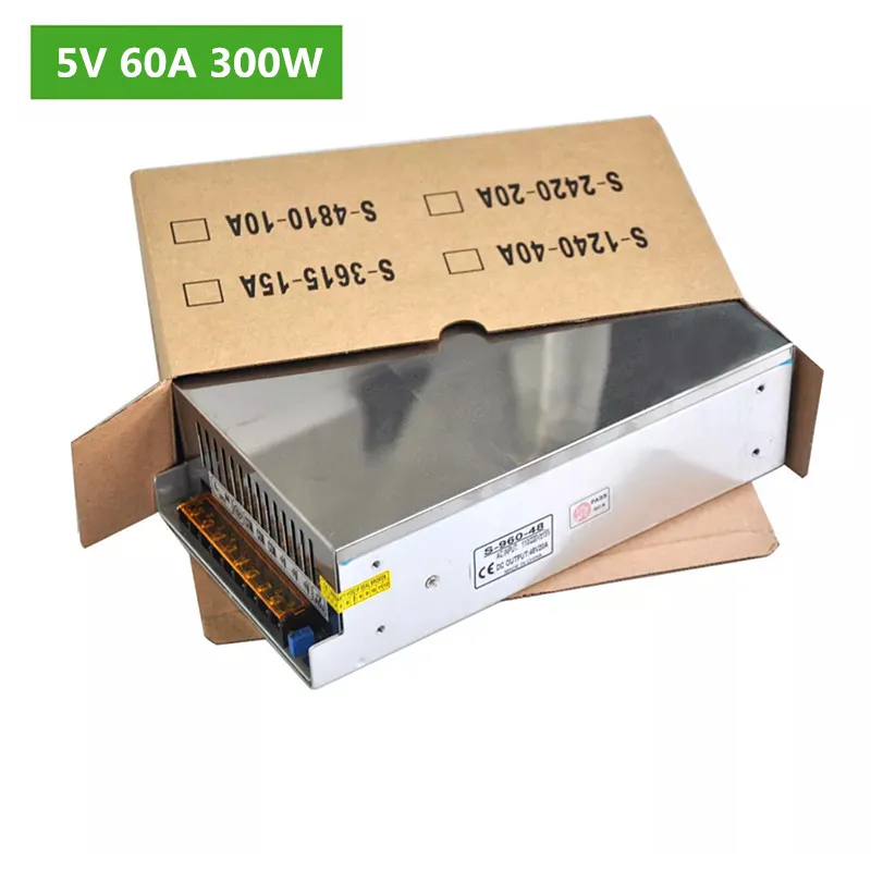 Высокое качество AC100 265V 110В 220В к DC5V 4A 6A 10A 40A 60A светильник CCTV трансформаторы