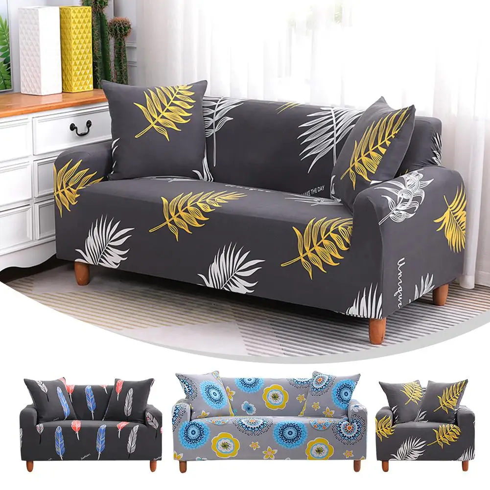 Sofa Cover Elastic Universal Full Leather Fabric Single/Two/Three/ Couch Cover Sofa Covers For Living Room