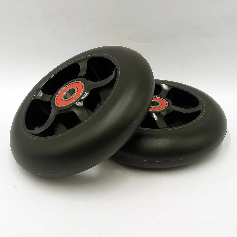 2 шт. портативные колеса для скоростных скейтов|speed skates wheels|stunt scooter wheelsscooter wheel |