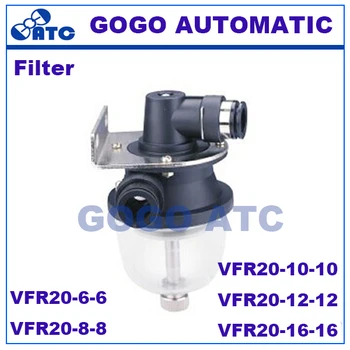 

Vacuum filter VFR20-6-6 VFR20-8-8 VFR20-10-10 VFR20-12-12 VFR20-16-16 large capacity union type tube and open-air exhaust