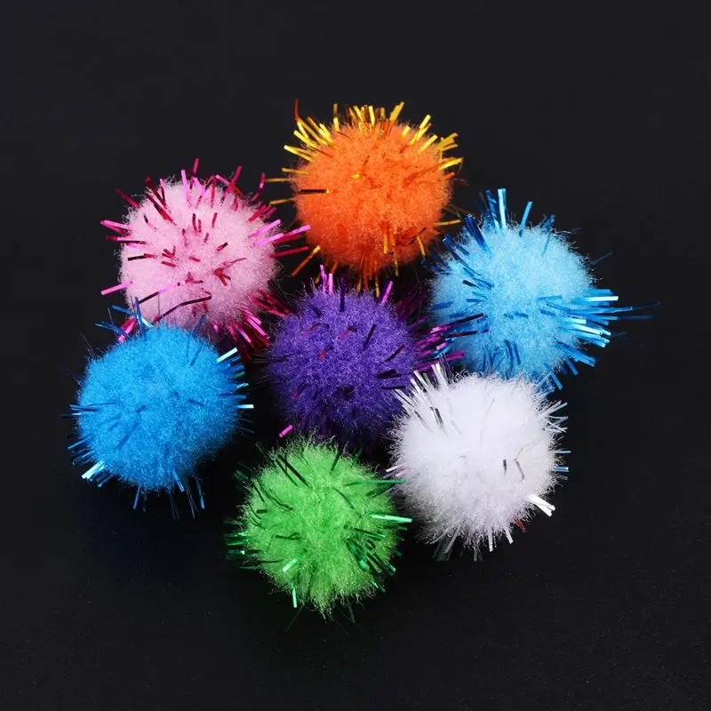 

1000Pcs 12mm/15mm Mini Fluffy Soft Pom Poms Pompoms Glitter Ball Handmade Kids Toys DIY Sewing Craft Supplies Mixed Color
