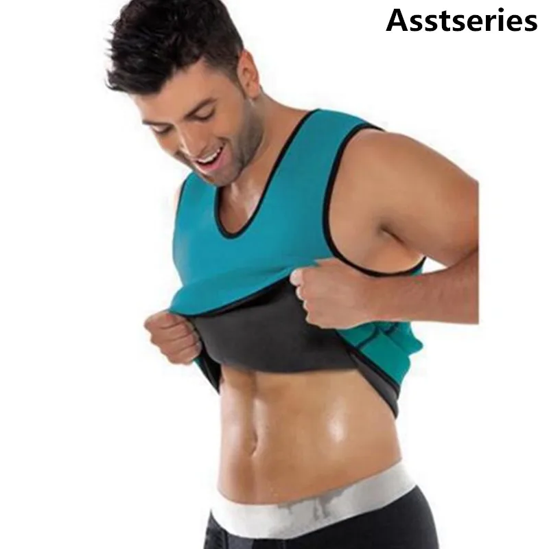 

2018 Shaper Shirt Men Neoprene Slimming Thermo Shaper Slimming Shapers Sporting Shirt Mens Plus Size XXL