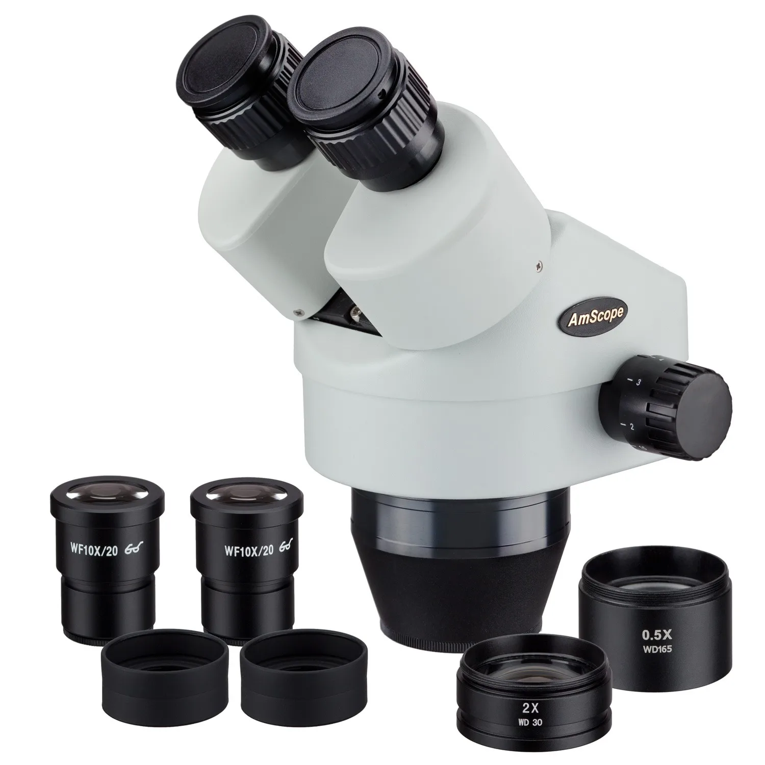 

Амскоп 3,5x-90X, бинокулярный зум, мощная стереоголовка микроскопа SM3590B