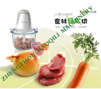 

multifunctional household automatic meat mincer meat grinder small stir chopped chili meat sausage machine stainless steel blade