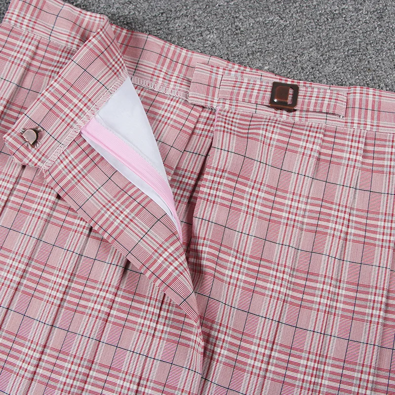 Японская Корейская версия Jk школьная форма, Студенческая форма, розовая короткая юбка с высокой талией, плиссированная короткая юбка для девочек и галстук-бабочка