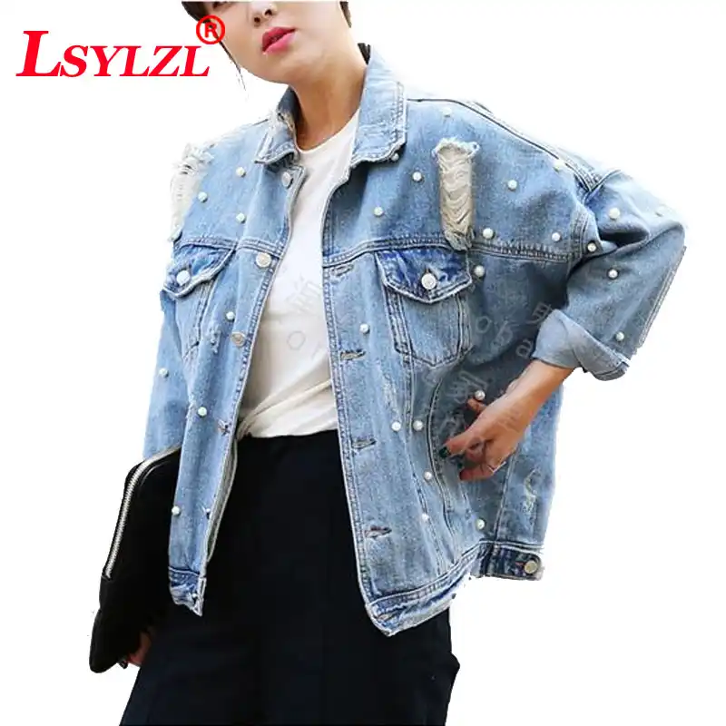 long thin denim jacket