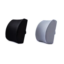 ALLOMN поясничная Подушка нижняя подушка для поддержки спины для автомобильного сиденья офисное кресло мягкий массажер из пены памяти диванная подушка под спину