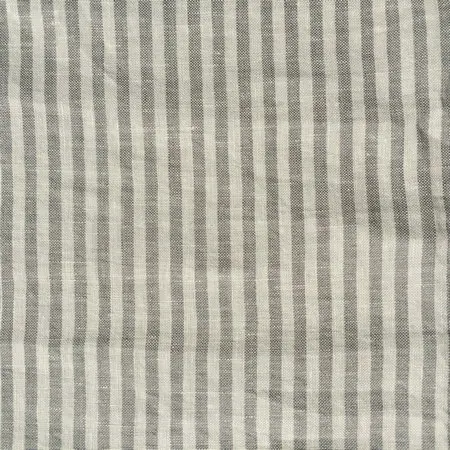 Пряжа окрашенная в полоску французский льняной ткани 280 см ширина используется для льняных постельных принадлежностей льняная занавеска - Цвет: 49 ivory grey 0.4cm