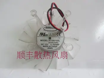 

Original EVERFLOW R128015SL 12V 0.19Amp2 line Graphics card fan