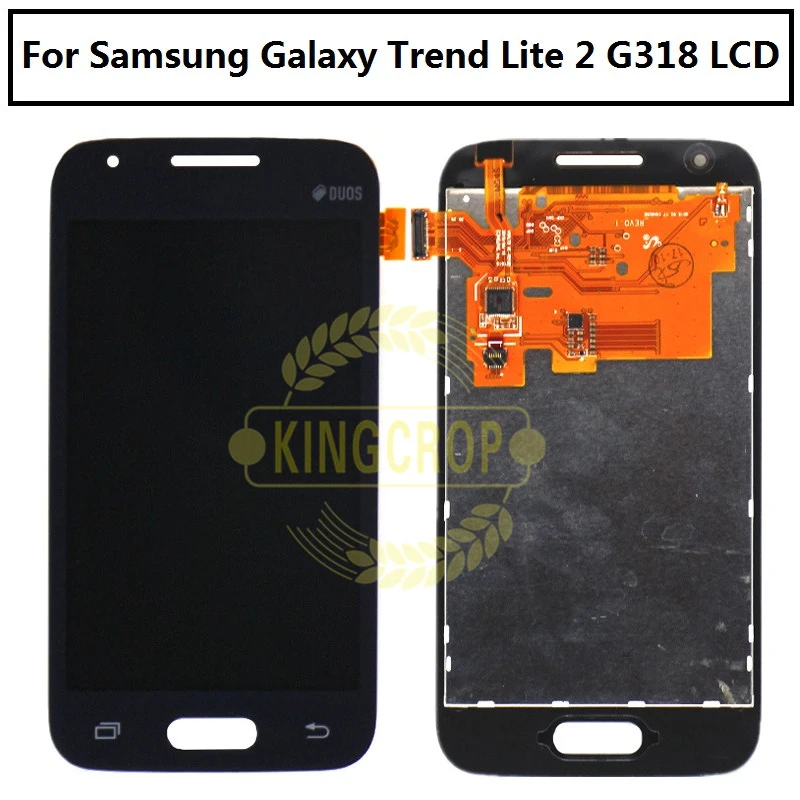 

4 inch For Samsung Galaxy Trend Lite 2 G318 G318H LCD Display with touch screen Digitizer for SM-g318 lcd Free Shipping