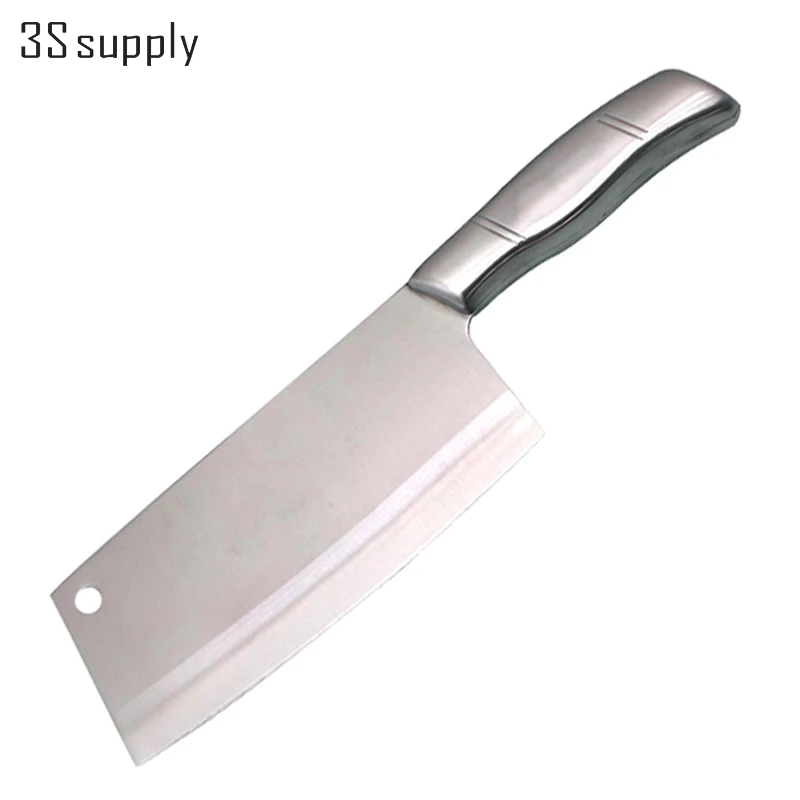 Professional Stainless Steel Chinese Chopping Knife Kitchen Chef Frozen Meat Cleaver Faca De Cozinha Kitchen Cooking