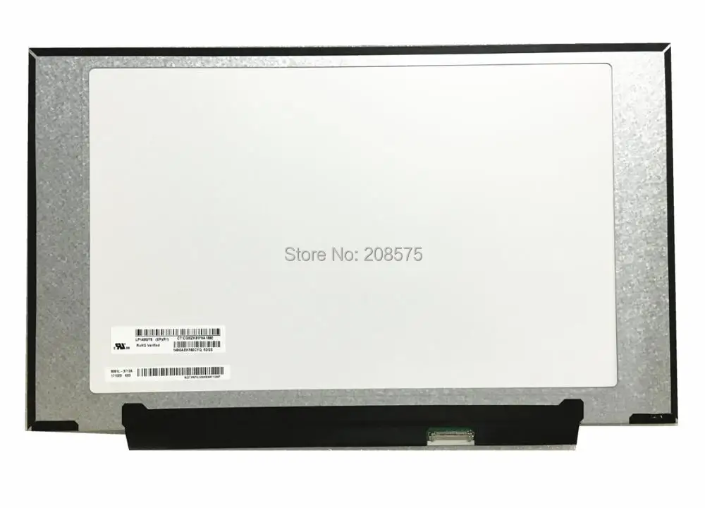 

Free shipping LP140WF8-SPR1 LP140WF8 SPR1 Laptop Lcd Screen Panel 1920*1080 30 pins