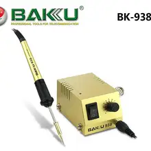 220 В Баку BK-938 Мини паяльная станция Портативный мощный быстрый нагрев для SMD SMT DIP пайки работа долгая жизнь ЕС разъем