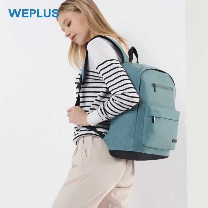 

WEPLUS Casual Backpack USB Charging School Bags for Men Women Girl Multi-function Backbag 2019 New Arrival 3 Colors Fashion Bags