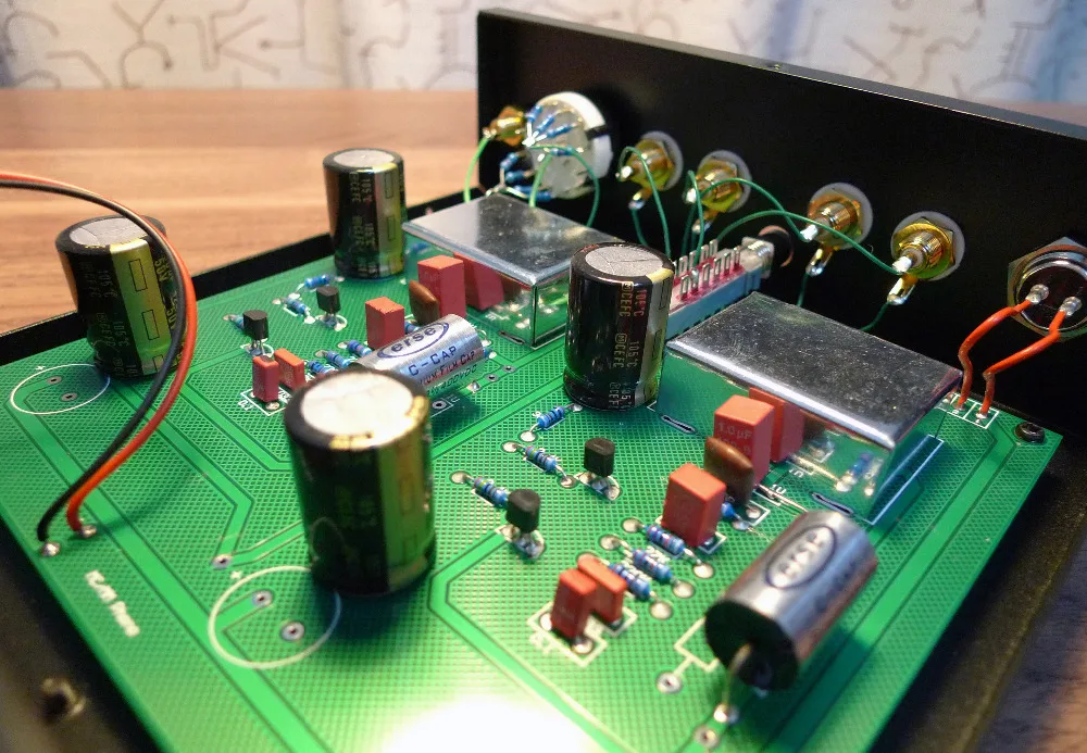 MM/MC Phono RIAA Pre-amplifier HiFi Split Phono Amplifier Professional Devices