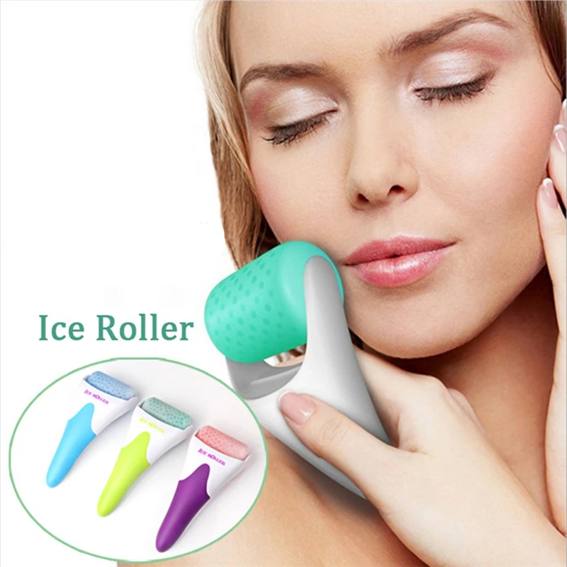 Айс-Роллер, ролик для массажа лица охлаждающий кожу роликовый массажер derma для массаж для лица для тела Уход за кожей лица предотвращения