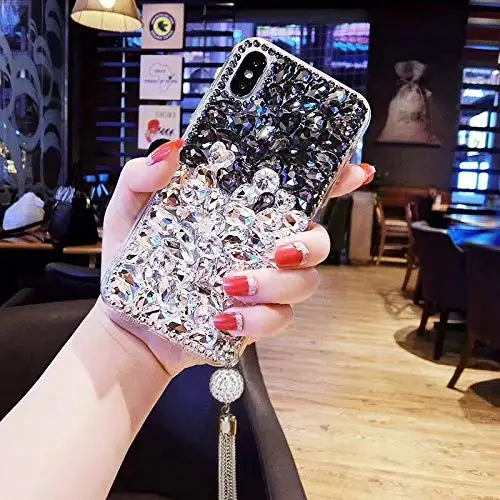Для Samsung M20 M10 ручной работы 3D роскошный блестящий чехол со стразами для S10e S10 Plus A30