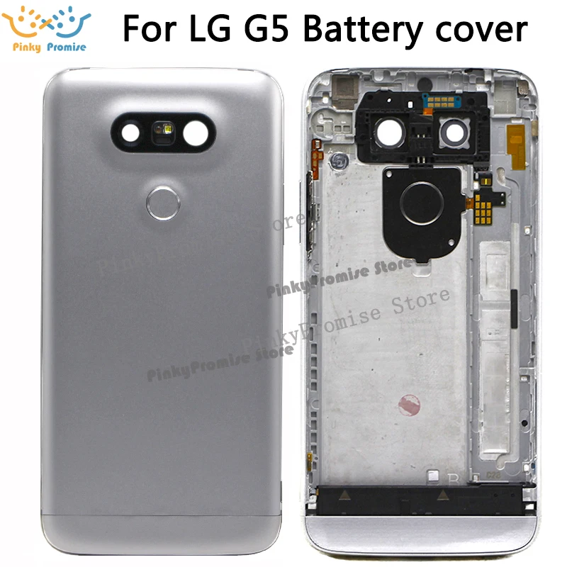 Задняя крышка аккумулятора для LG G5 H840 H850 чехол задней панели из стекла +