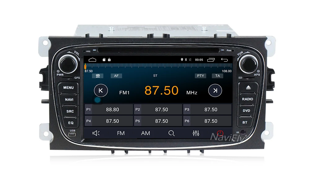 Sale NaviFly Android 7.1 Car dvd multimedia player radio For FORD Mondeo S-MAX C-Max FOCUS 2008 2009 2010 2011 with GPS Navi 4G WIFi 14