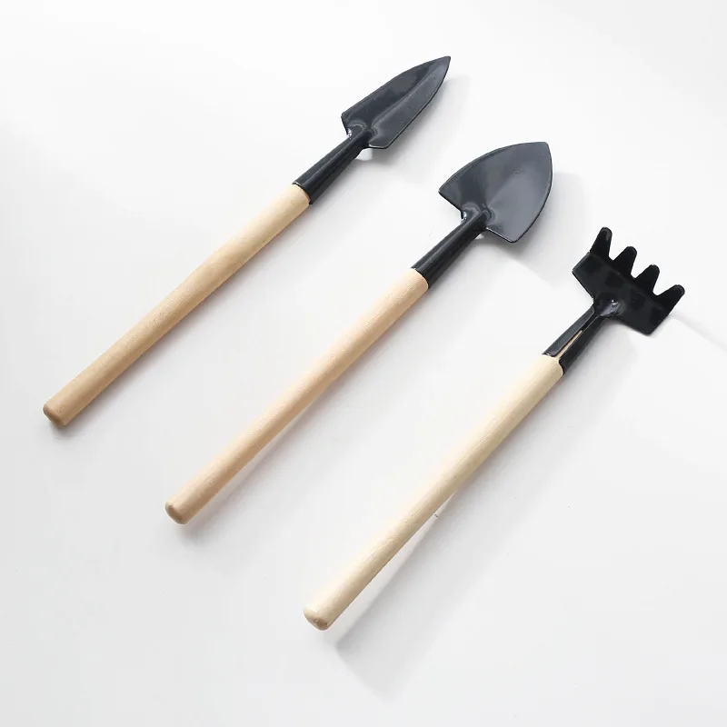 

Garden Mini Tools Set Multi-Purpose Garden Planting Tools Shovel Harrow Spade Potted Soil Excavation Children Hand Tool 3pcs