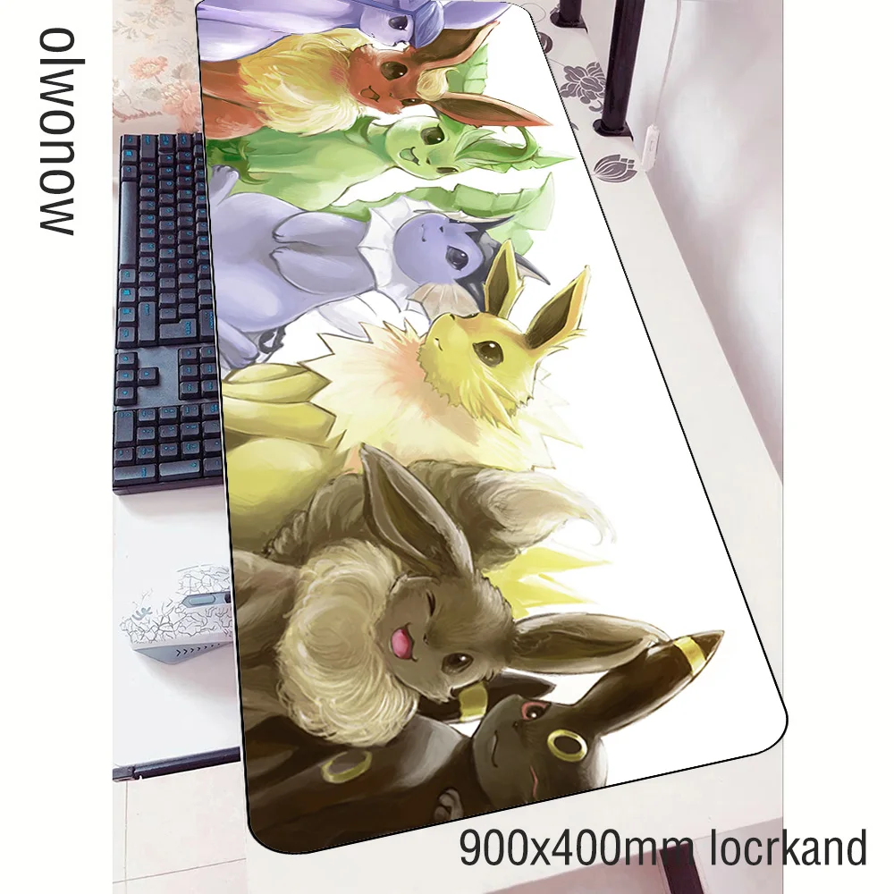  anime mouse pad gamer office 90x40cm notbook mouse mat gaming mousepad large xl pad mouse PC desk p