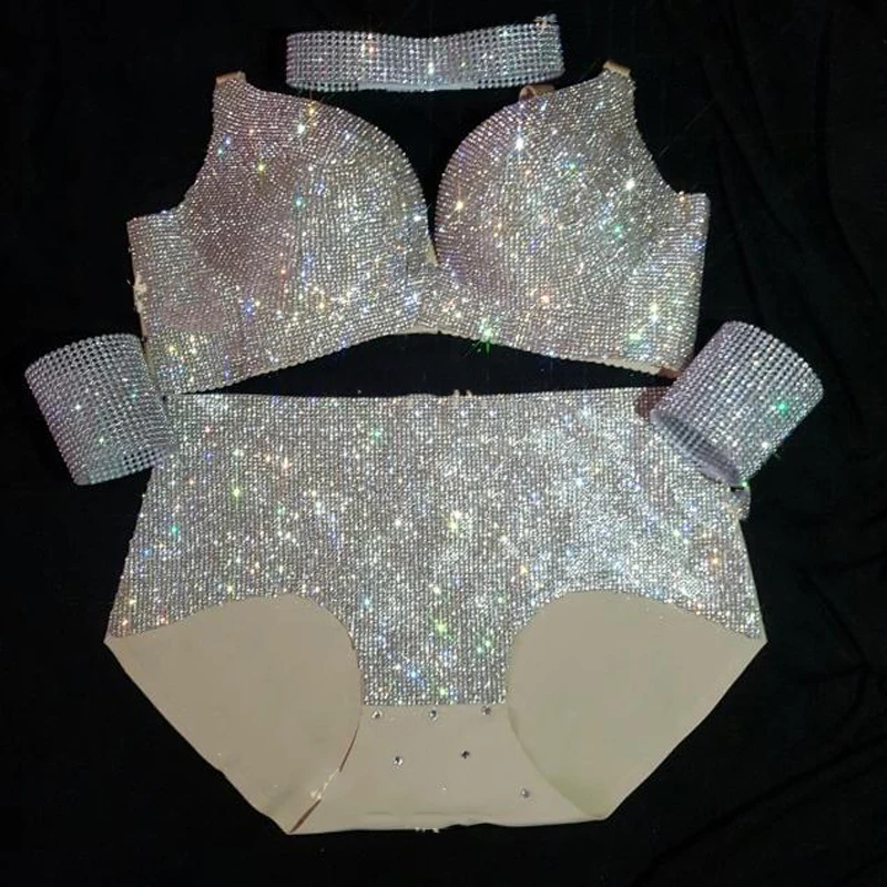 2018-New-black-Beauty-Pole-dance-Jazz-Dance-Costumes-For-Lady-Sexy-Tops-Pant-Women-Bar (4)