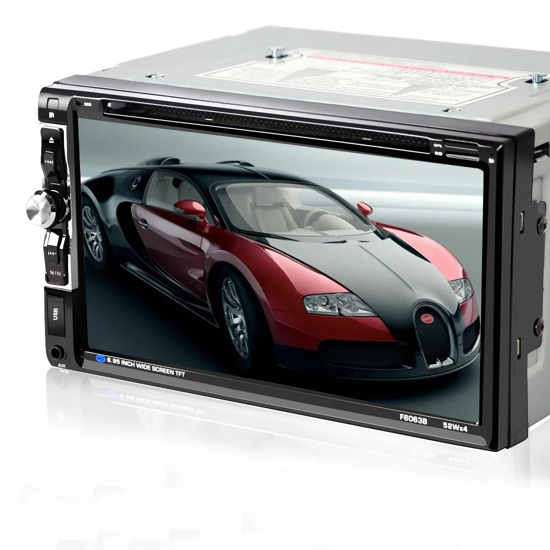 

For Android 7 In Dash 2 Din HD Car Stereo DVD Player Bluetooth Touch Screen FM Radio USB SD Dropshipping Auto Adapter Voiture