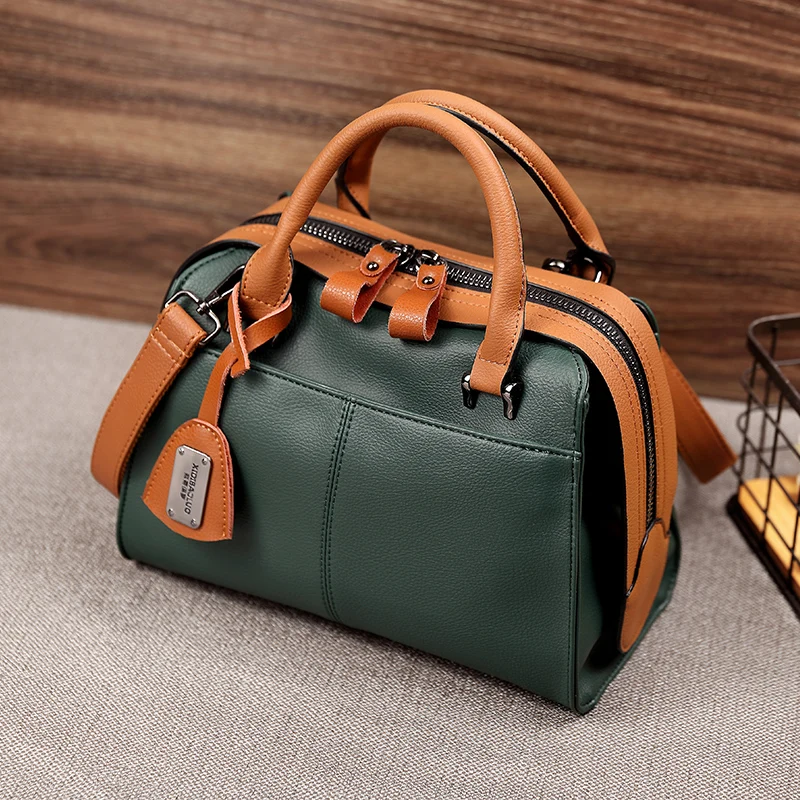 Contrast color killer bag women long strap shoulder bag crossbody bag