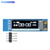 Módulo de pantalla LCD OLED para Arduino, 0,91 pulgadas, 128x32, 128, 32 I2C, Serie interfaz IIC, blanco, 0,91 