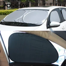 POSSBAY 6x тонировка для окон автомобиля занавеска от солнца солнцезащитный щит солнцезащитный козырек Сетка Солнечные автомобильные чехлы