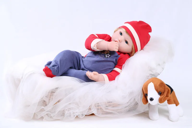 Силикона Reborn Baby doll Игрушки для новорожденных девочек младенцев играть дома перед сном игрушка подарок на день рождения priencess коллекционные