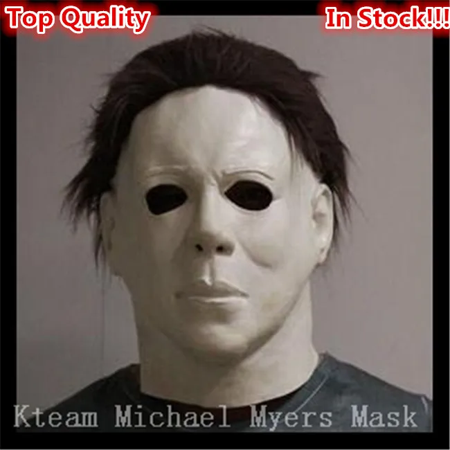 top grade 100 latex horror movie halloween michael myers mask adult party masquerade cosplay - Halloween Myers Mask top grade 100 latex horror movie halloween michael myers mask adult party masquerade cosplay - Halloween Myers Mask